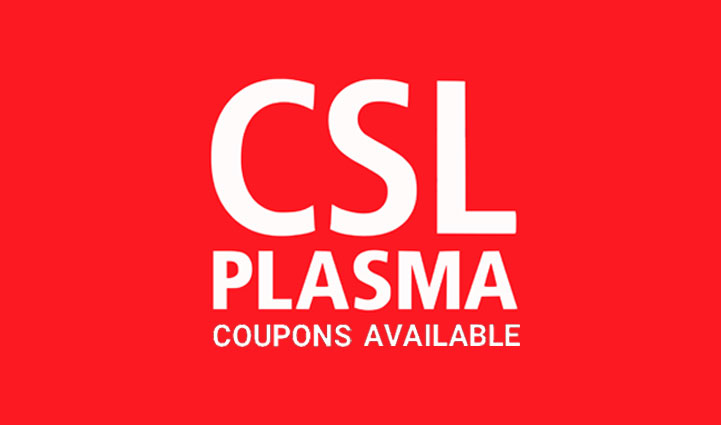 CSL Plasma Coupon Codes